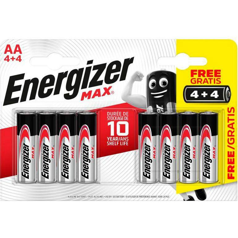 Energizer Max AA 8шт/уп (6429522) - зображення 1