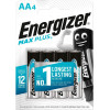 Energizer AA bat Alkaline 4шт Max Plus (E301323600) - зображення 1