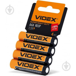   VIDEX AAA bat Super Heavy Duty 4шт (21160)