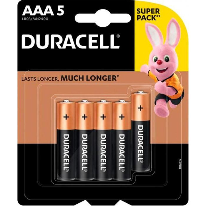 Duracell AAA bat Alkaline 5шт Basic 5005961 - зображення 1