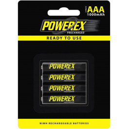   PowerEx AAA 1000mAh NiMh 4шт MHRAAAP4