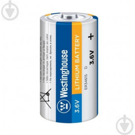   Westinghouse 34615 19000mAh Li-SOCI2 1шт (ER34615)