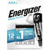 Energizer AAA bat Alkaline 4шт Max Plus (E301321404) - зображення 1