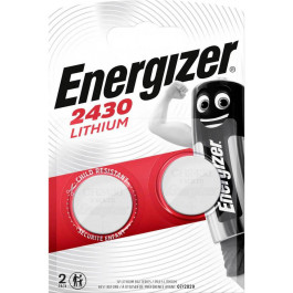   Energizer CR2430 bat(3B) Lithium 2шт (E300830303)