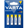 Varta AAA bat Alkaline 4шт Energy (04103229414) - зображення 1