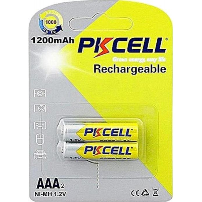 PKCELL AAA 1200mAh NiMh 2шт (6942449545305) - зображення 1