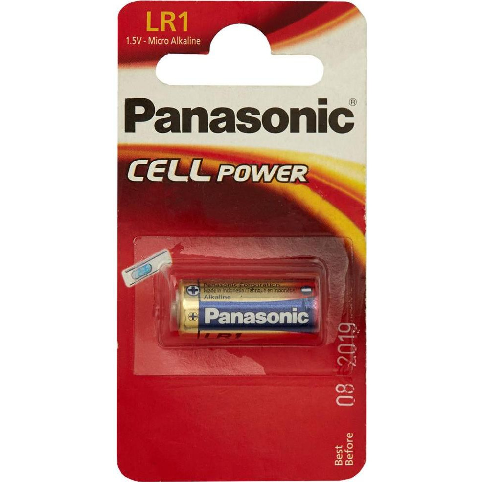 Panasonic LR1 bat(1.5B) Alkaline 1шт (LR1L/1BE) - зображення 1