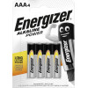 Energizer AAA bat Alkaline 4шт Base (7638900247893) - зображення 1