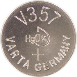   Varta V357 bat(1.55B) Silver Oxide 1шт (00357101111)