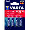 Varta AAA bat Alkaline 4шт MAX TECH (04703101404) - зображення 2