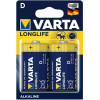 Varta D bat Alkaline 2шт LONGLIFE EXTRA (04120101412) - зображення 2