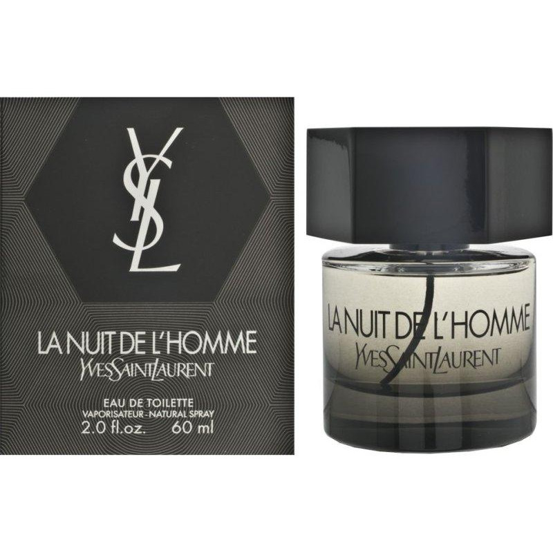 YVES SAINT LAURENT La Nuit De L'Homme Туалетная вода 60 мл - зображення 1