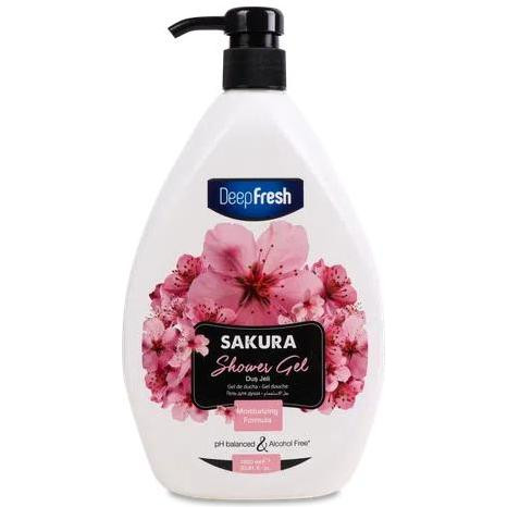 DeepFresh Гель для душу  Sakura, 1000 мл (8681554623796) - зображення 1