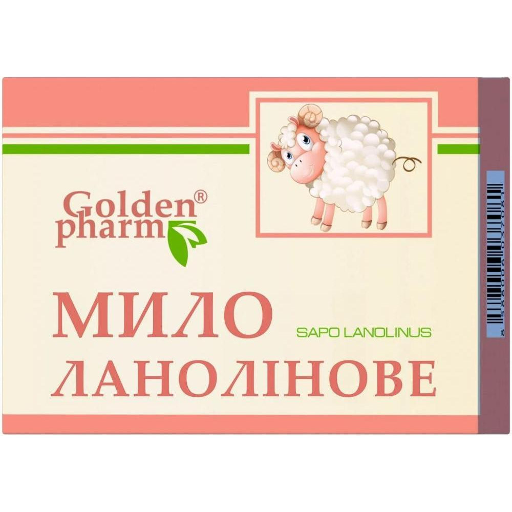 Golden Pharm Мыло  Ланолиновое 70г (8588006037081) - зображення 1