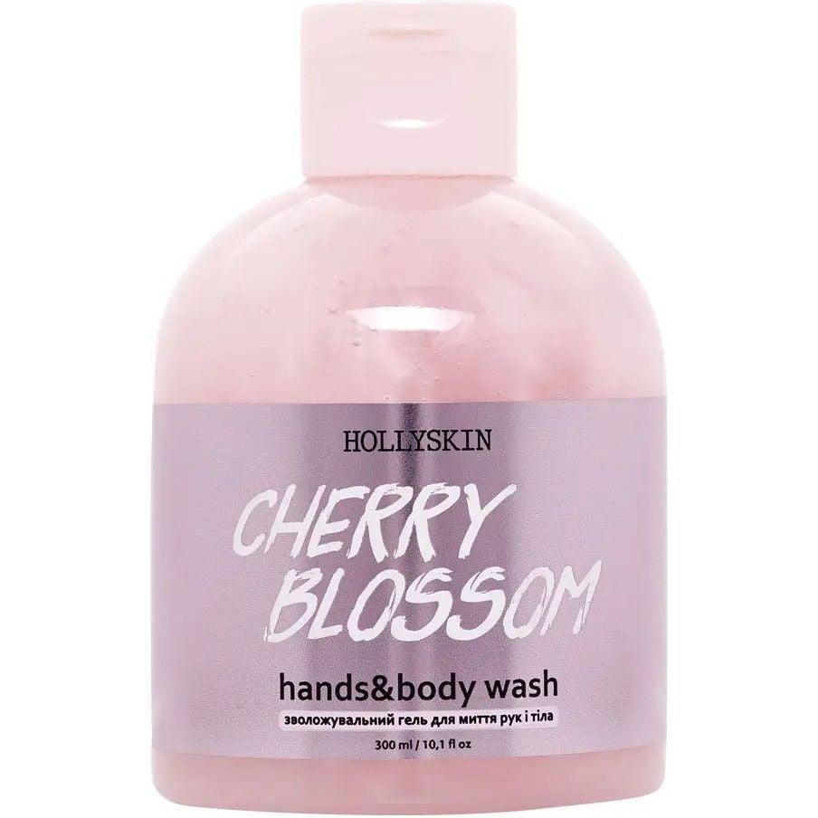 Hollyskin Зволожувальний гель для рук і тіла  Cherry Blossom, 300 мл - зображення 1