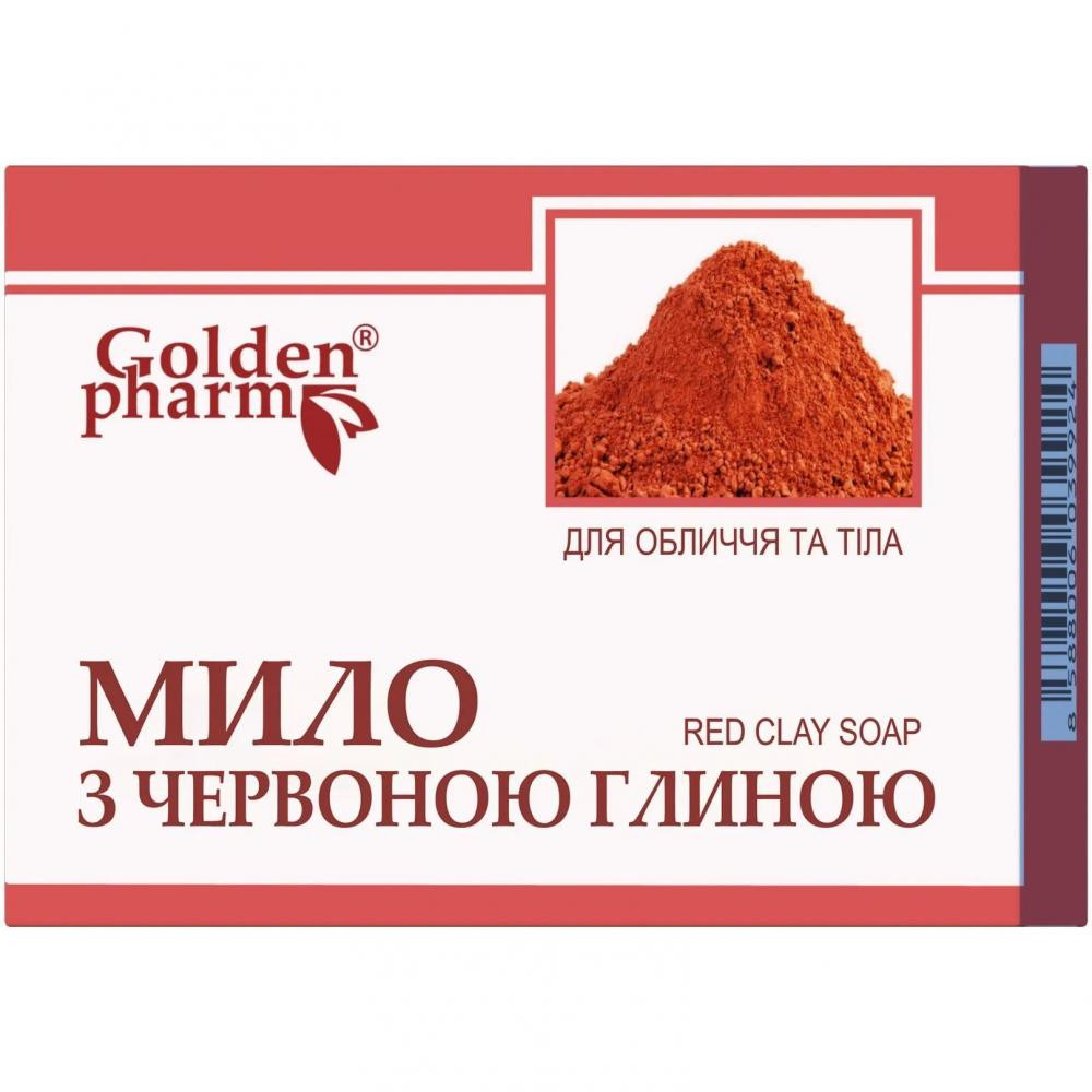 Golden Farm Мыло  с красной глиной 80 г - зображення 1