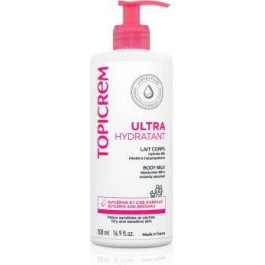   Topicrem UH BODY Ultra-Moisturizing Body Milk зволожуюче молочко для тіла для сухої та чутливої шкіри 500 мл