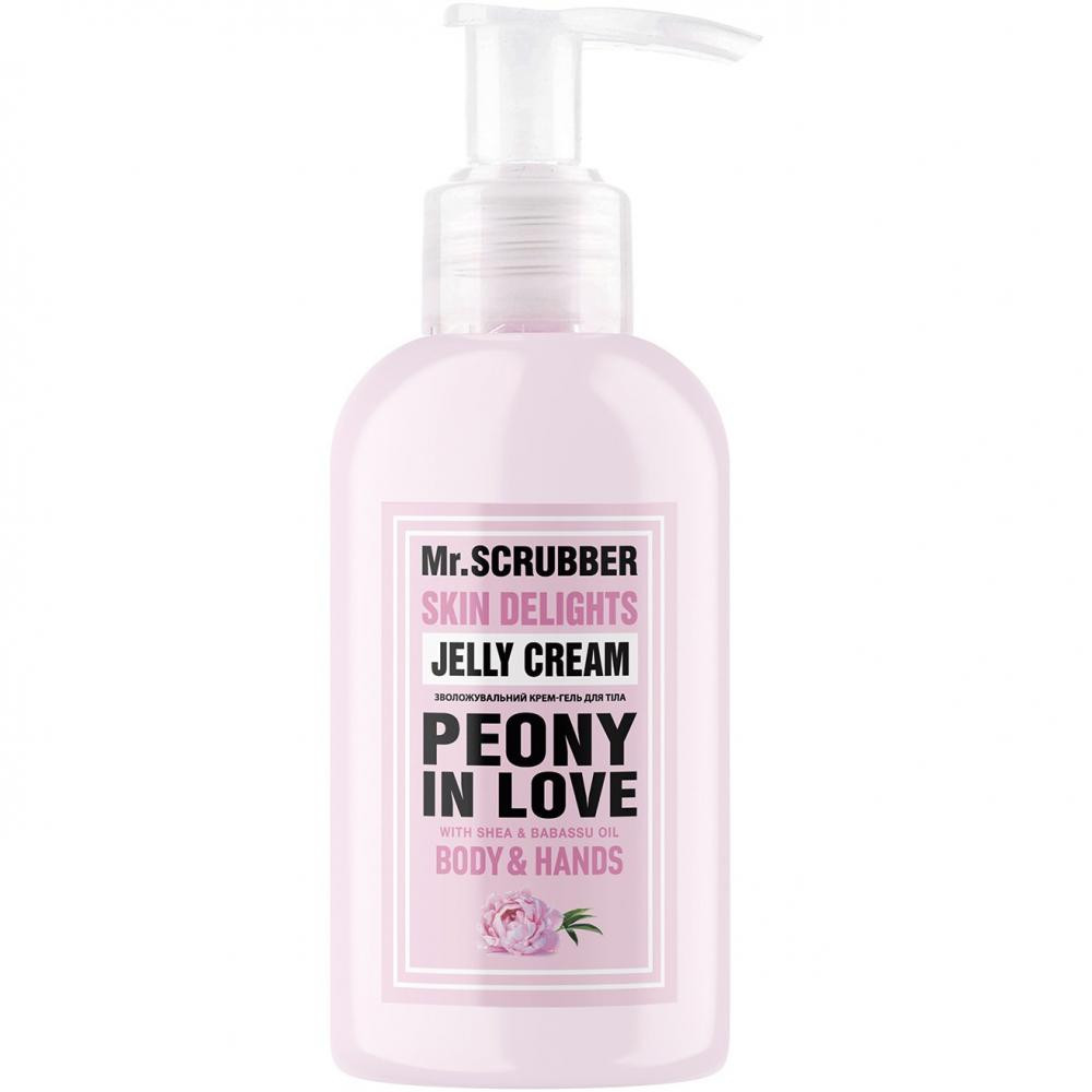 Mr. Scrubber Крем-гель для тела и рук  Skin Delights Peony in Love 150 мл (4820200231785) - зображення 1