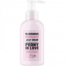   Mr. Scrubber Крем-гель для тела и рук  Skin Delights Peony in Love 150 мл (4820200231785)