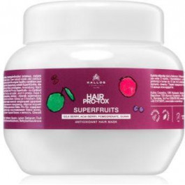   Kallos Hair Pro-Tox Superfruits маска для регенерації для втомленого та тьмяного волосся 275 мл