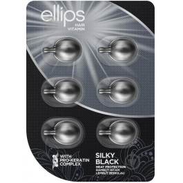   Ellips Олія  PRO-KERATIN COMPLEX Silky Black для темного волосся 6 мл (10)