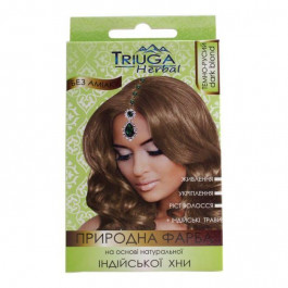   Triuga Herbal Натуральная краска для волос на основе хны  Herbal Темно-русая 25 г (8908003544243)