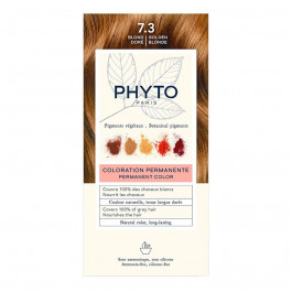   Phyto Стойкая крем-краска для волос  Phytocolor Coloration Permanente 7.3 Золотисто-русый, 112 мл