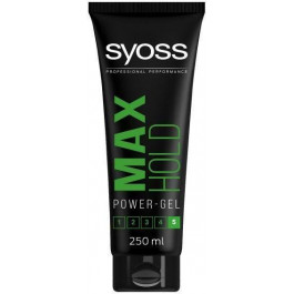   Syoss Гель  Max Hold (фіксація 5) 250 мл (9000100591010)