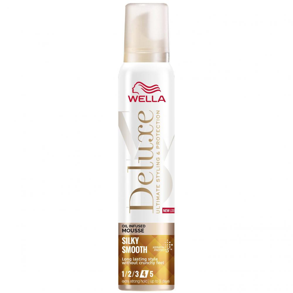 Wella Мус для волосся  Deluxe Шовкова гладкість 200 мл (3614229717082) - зображення 1