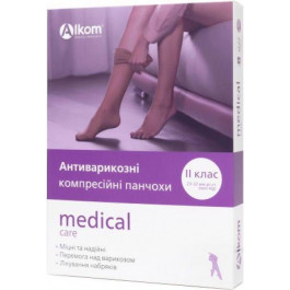   Алком Антиварикозні панчохи medical care, закритий мисок, клас компресії II  00212