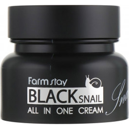   FarmStay Крем для лица  Black Snail All in One Cream Восстанавливающий с экстрактом чёрной улитки 100 мл (880