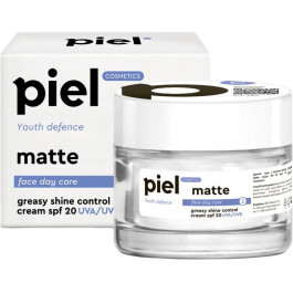   Piel Cosmetics Увлажняющий дневной крем c матирующим эффектом Piel Youth Defence Silver Cream Matte SPF 20 50 мл (4