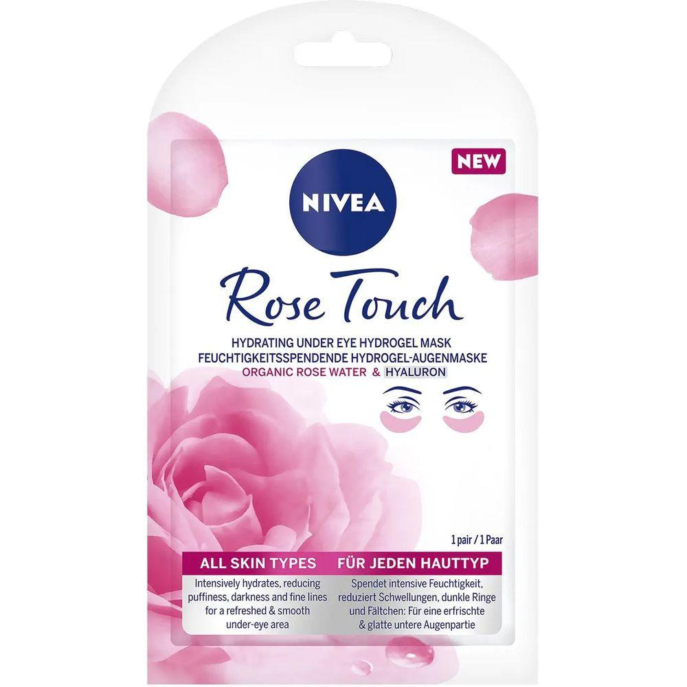 Nivea Патчи под глаза  Organic Rose - зображення 1