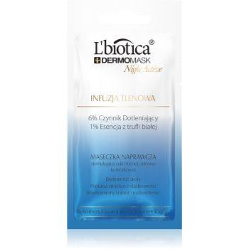 L'biotica DermoMask Night Active маска, збагачена киснем  12 мл - зображення 1