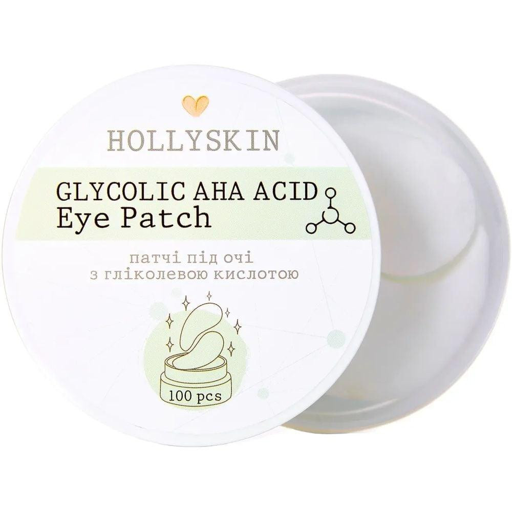 Hollyskin Патчи под глаза  Glycolic AHA Acid Eye Patch 100 шт (4823109700123) - зображення 1