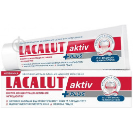   Lacalut Зубна паста  Activ Plus 75 мл (4016369694992)