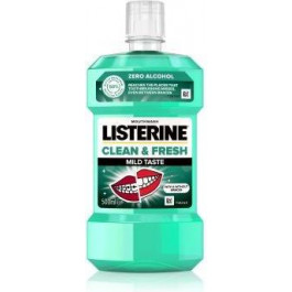   Listerine Clean & Fresh рідина для полоскання рота проти карієсу 500 мл