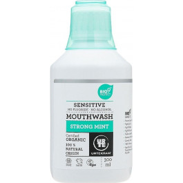   URTEKRAM Mouthwash Strong Mint 300 ml Органический ополаскиватель для ротовой полости Сильная мята (576522883