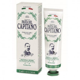   Pasta del Capitano Зубная паста  1905 Натуральные травы 75 мл (8002140137402)