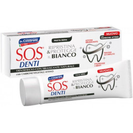 Pasta del Capitano Зубная паста  SOS Denti Whitening Профессиональное и безопасное отбеливание 75 мл (8002140041402)