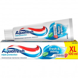   Aquafresh Зубная паста Аквафреш Освежающе-мятная family 100 мл (5901208700257)