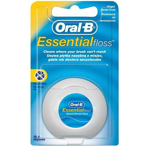 Oral-B Essential Floss зубна нитка з м'ятним присмаком 50 м - зображення 1