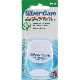   Silver Care Зубная нить  с фтором и нитратом серебра 50 м (8009315011024)