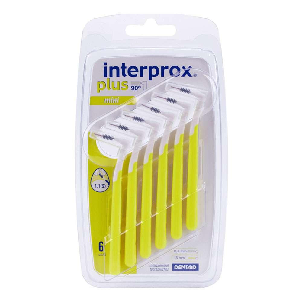 Dentaid Щетка межзубная INTERPROX PLUS 2G MINI 1.1 мм, 6 шт. - зображення 1