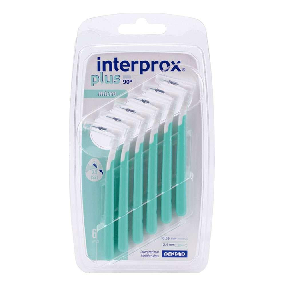 Dentaid Щетка межзубная INTERPROX PLUS 2G MICRO 0.9 мм, 6 шт. - зображення 1