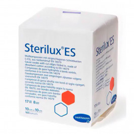   Hartmann Марлевые салфетки Sterilux ES, 10х10 см, стерильные, 2 шт. в упаковке,