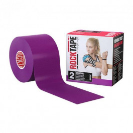   RockTape Кінезіо тейп  Standart 5x5 (Purple)