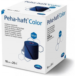   Hartmann Бинт когезивний фіксуючий Peha-haft Color синій 10 см х 20м