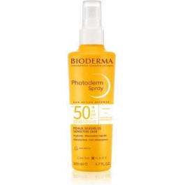   Bioderma Photoderm Sprej SPF 50+ захисне молочко для засмаги у формі спрею SPF 50+ 200 мл