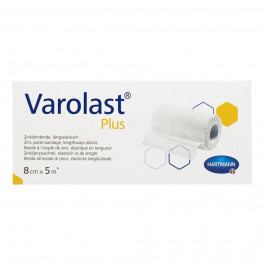   Hartmann Бинт поздовжньо еластичний з цинковою масою VAROLAST PLUS, 8 см x 5 м,